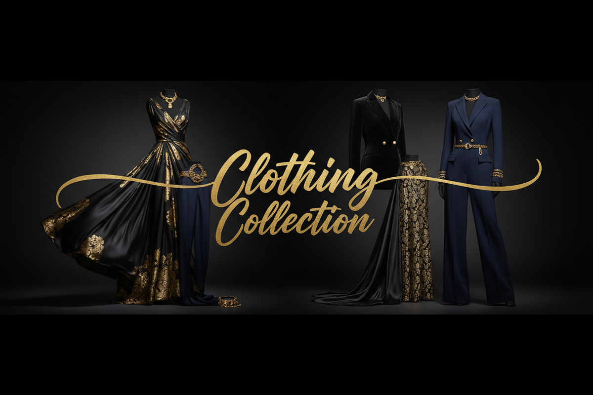 Clothing Collection Banner